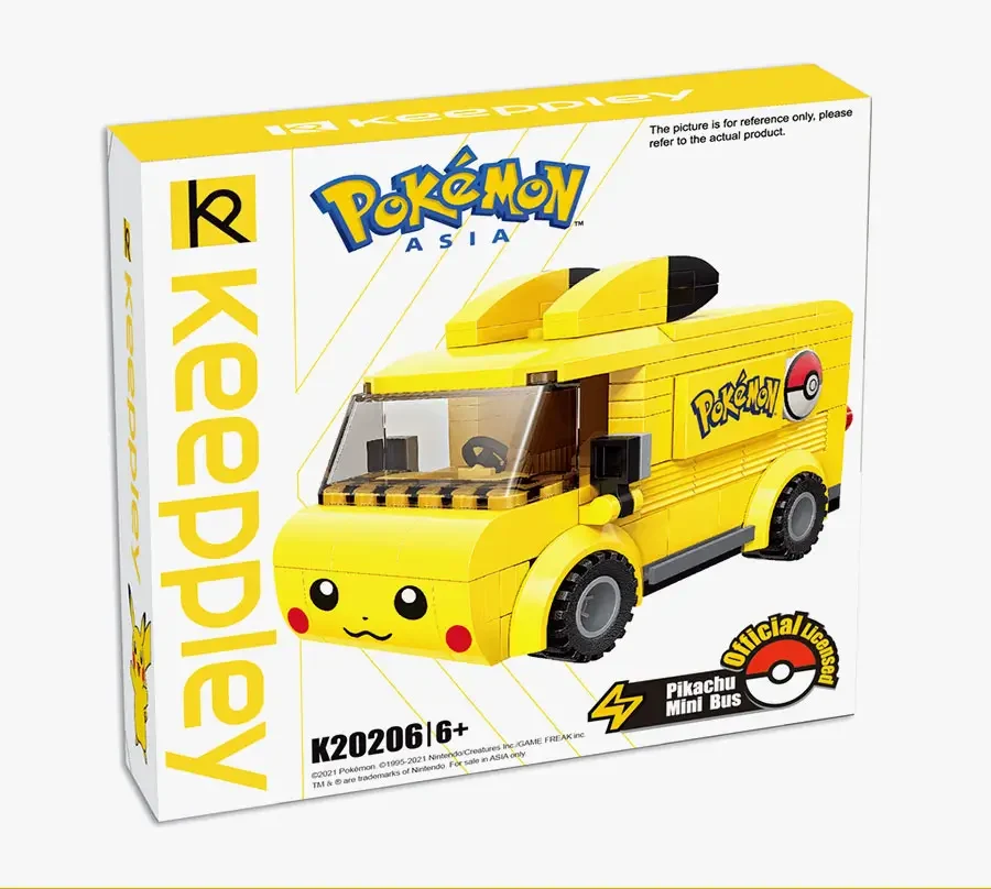 Keeppley Pikachu Mini Bus