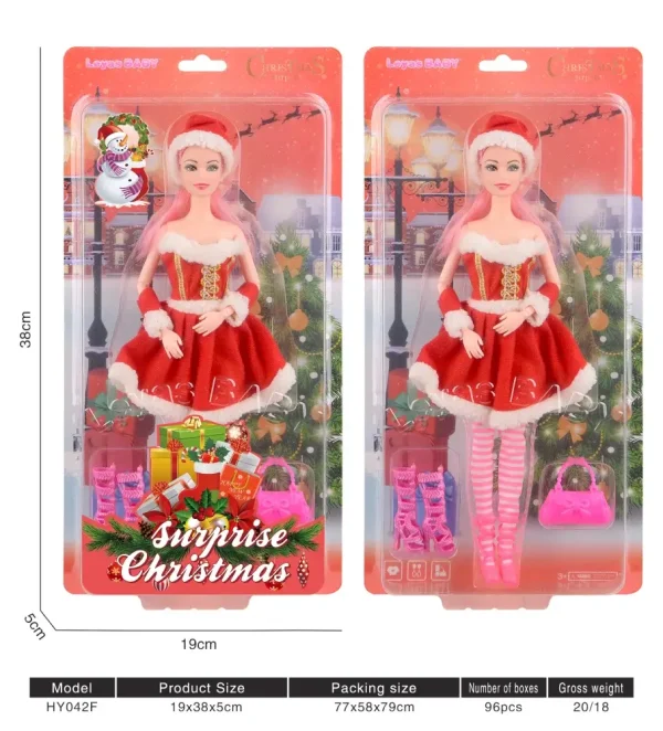 11-Inch Christmas Barbie Doll Wholesale