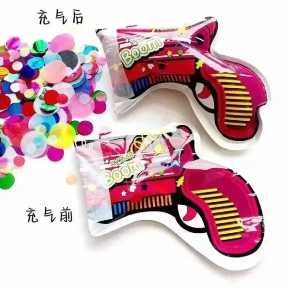 Automatic Inflatable Gun Birthday Party Supplies Wholesale (1)