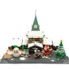 Christmas Building Blocks Set Santa Claus Office Wholesale (3)
