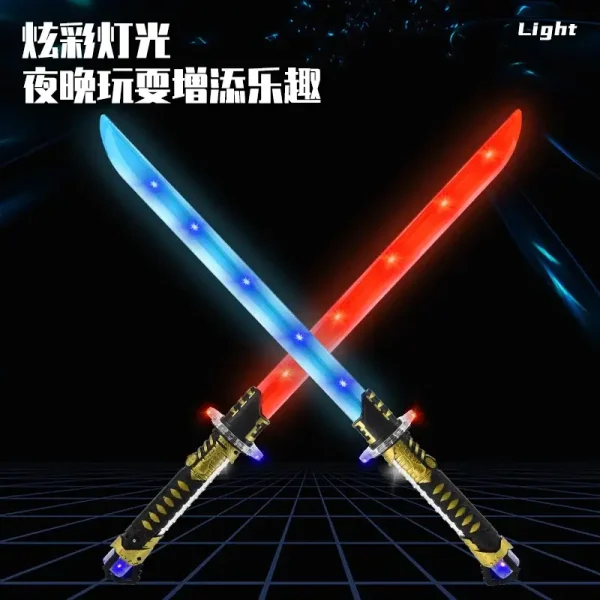 Bán buôn đồ chơi kiếm ánh sáng thanh kiếm lớn Nhật Bản (1)