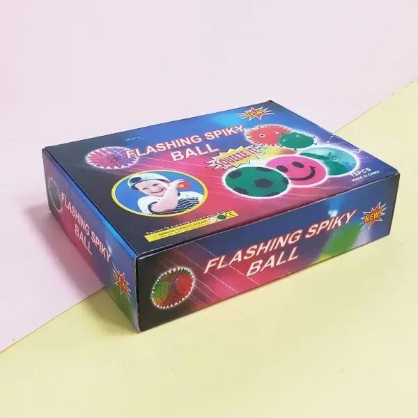 Flash elastic massage ball jump ball toy wholesale (2)