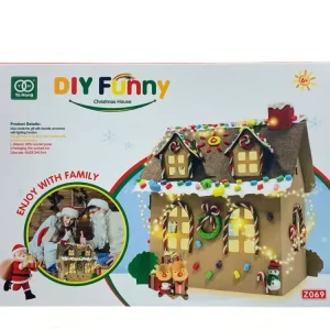 Graffiti Warm christmas toy house wholesale