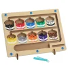 childrens wooden toys wholesale magnetic color sorting board