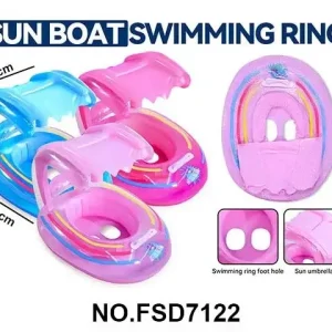 Barco inflable para el sol, juguete acuático, serie de natación, venta al por mayor