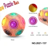 Leucht Spielzeug magie regenbogen ball dekompression pädagogisches spielzeug Großhandel