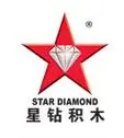 Logotipo de juguetes de bloques de construcción STAR DIAMOND